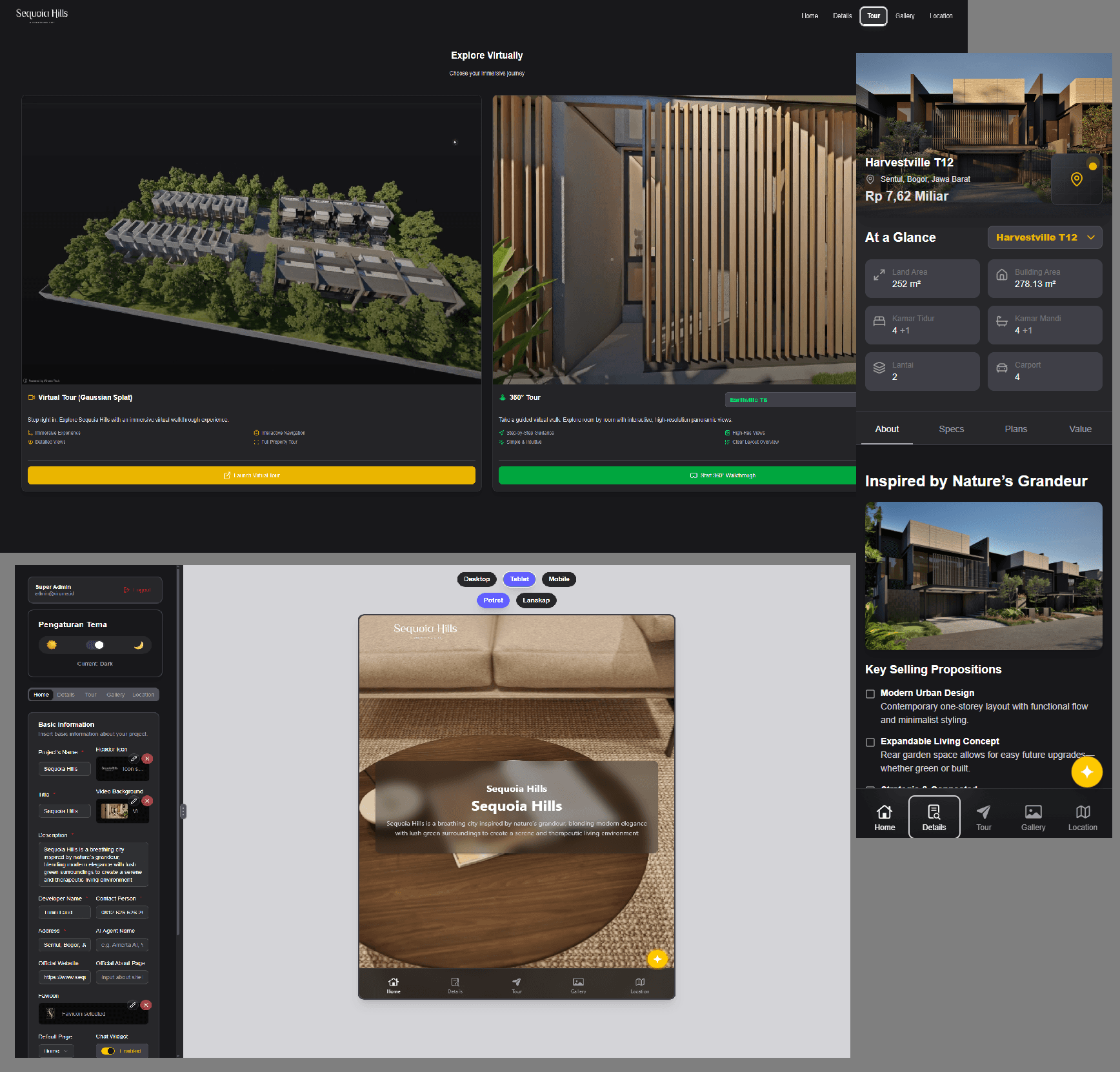 Sales Gallery — Real Estate CMS Platform